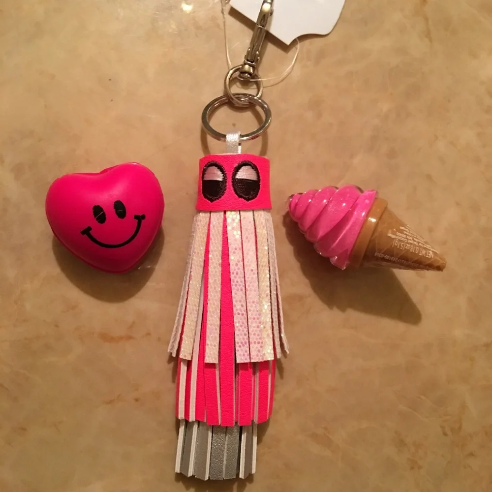 Googly Eye 3 Layer Tassel Charm/Keychain - Picture 1 of 6
